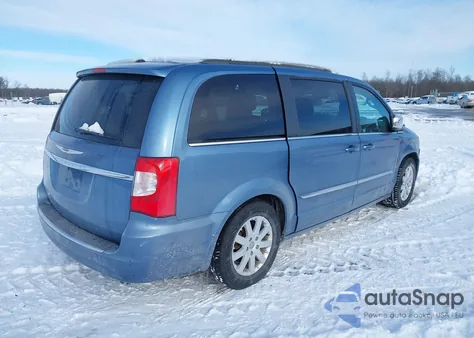 2011 Chrysler Town & Country Touring-L z USA, uszkodzony, nr VIN 2A4RR8DG3BR780744